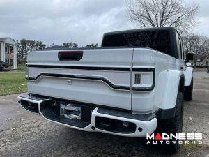 Jeep Gladiator JT Racetrack Series - LED Tailgate Panel - Smoked Lens Jeep Gladiator JT Racetrack Series - LED Tailgate Panel - Smoked Lens